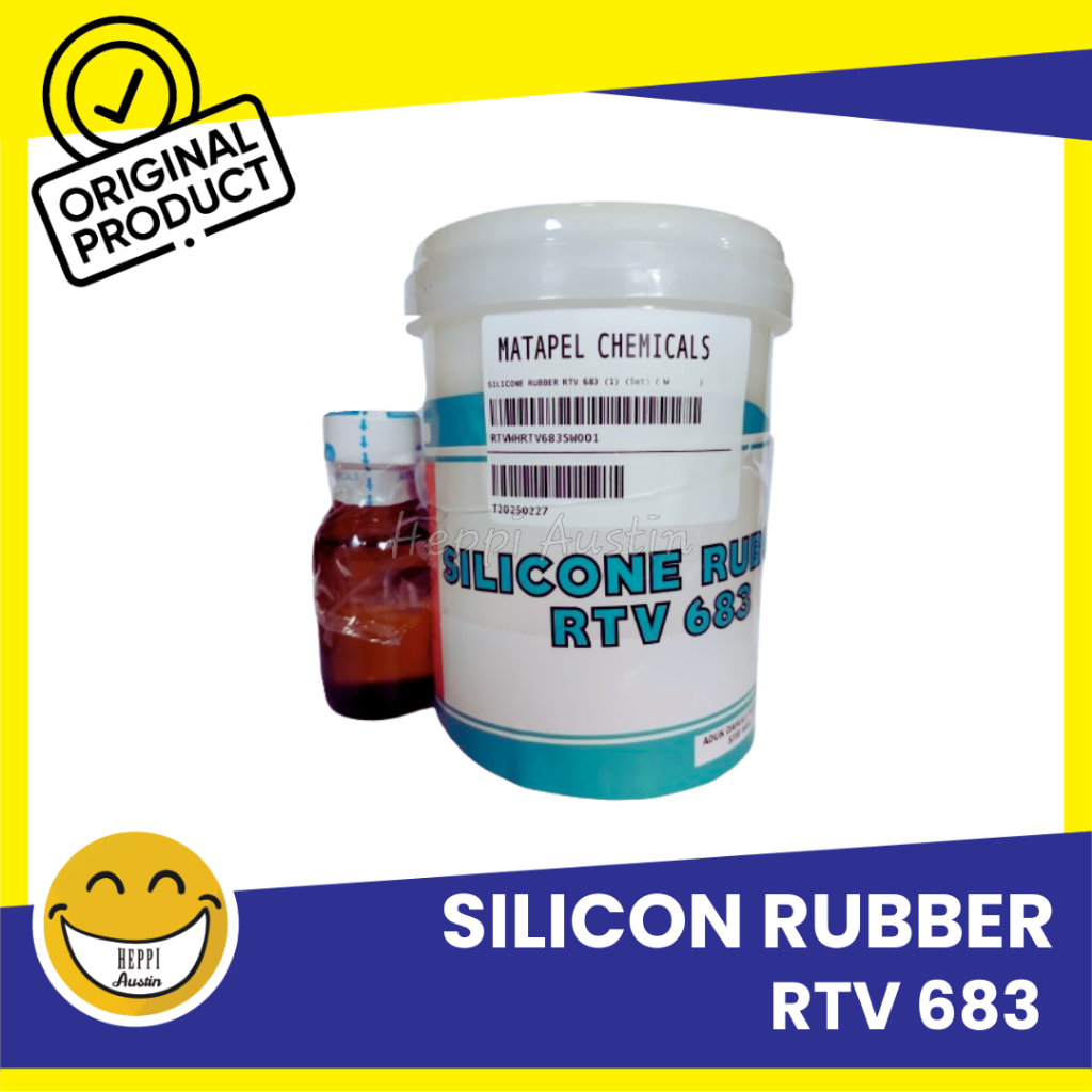 

Silicon Rubber RTV 683 Bahan Cetakan 1KG