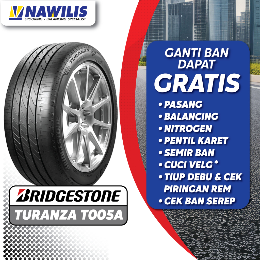 Ban Bridgestone 185/55 R15 Turanza T005A - thn produksi lama