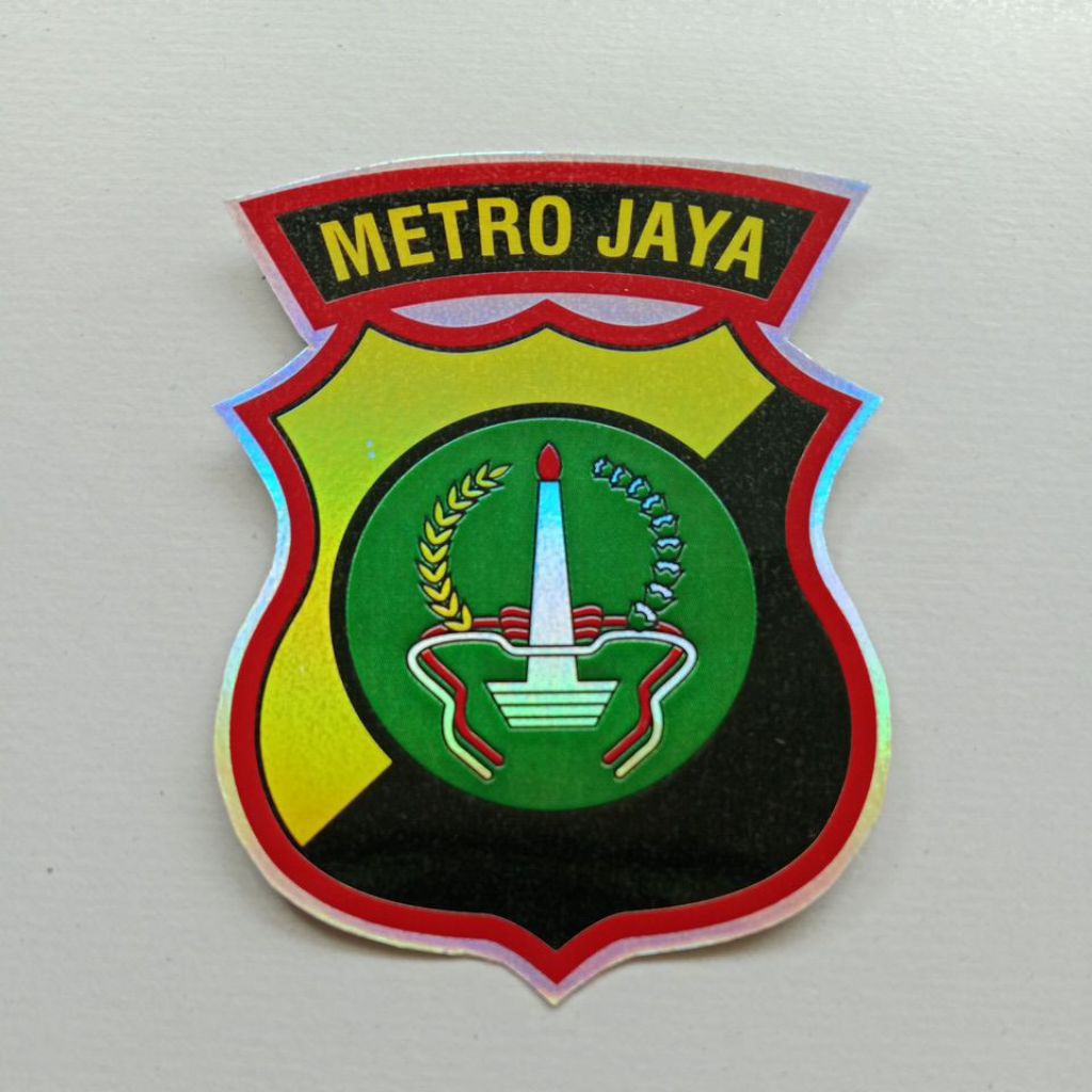 

STIKER METRO JAYA/stiker hologram glossy