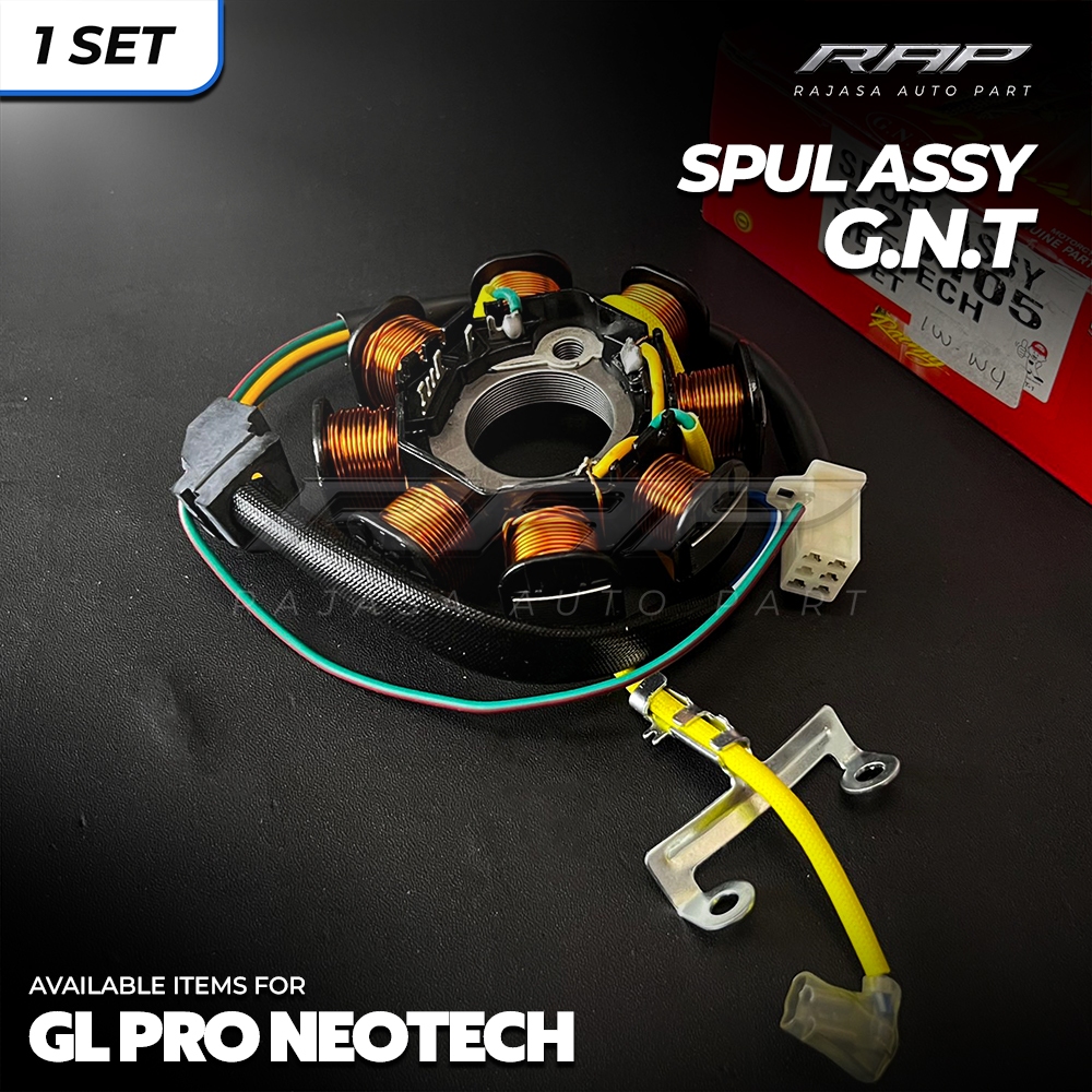 SPUL SPOL STATOR ASSY NEOTECH GL PRO GL MAX / SPUL ASSY KOMPLIT GL PRO NEOTECH GNT