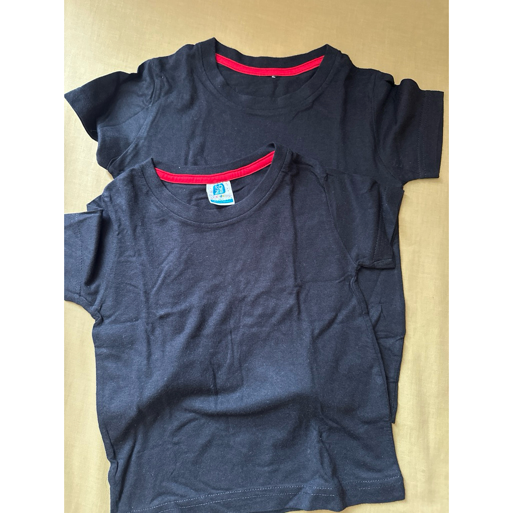 kaos hitam anak KOZE preloved