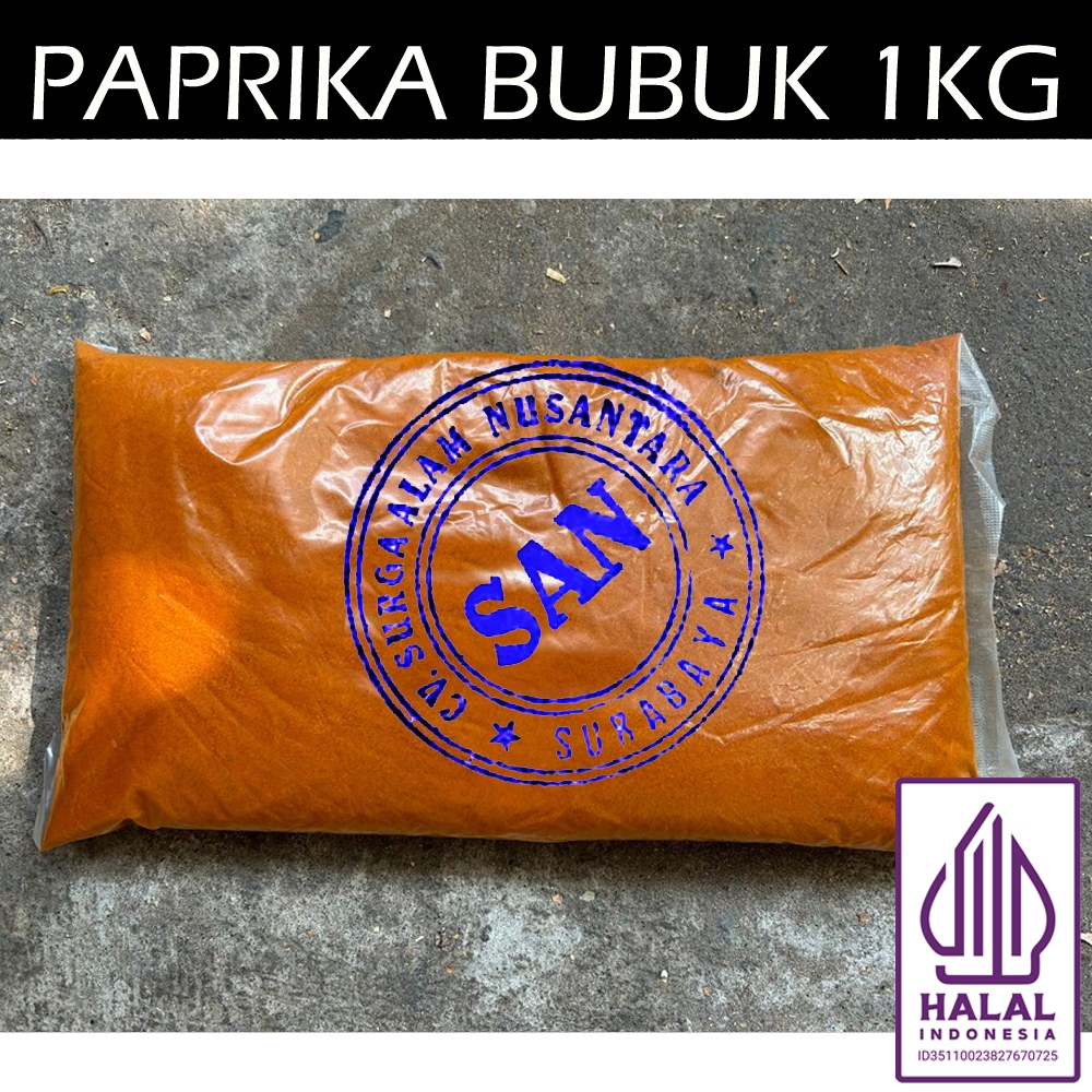 

Paprika Powder | Paprika Bubuk Murni 1kg
