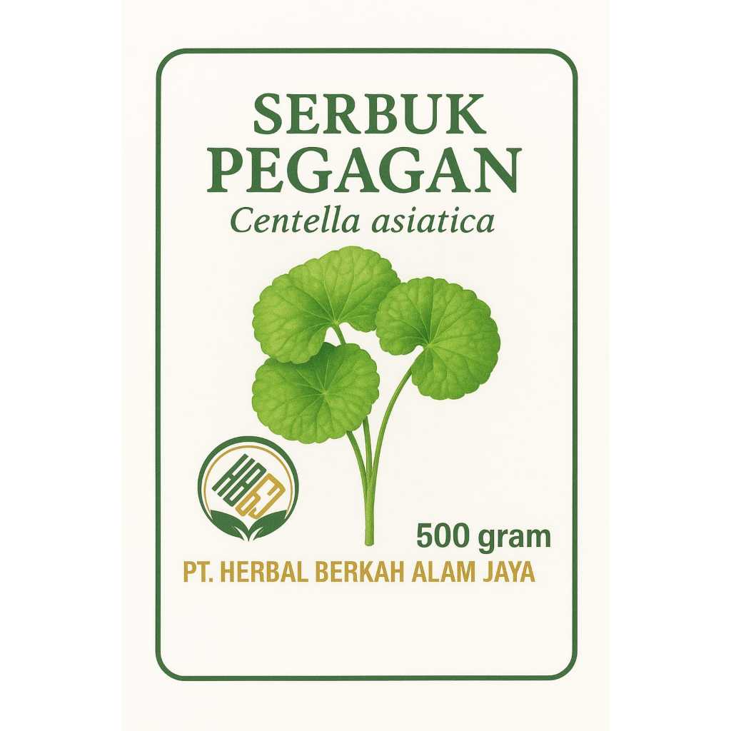 

SERBUK DAUN PEGAGAN KERING KEMASAN 500 GRAM