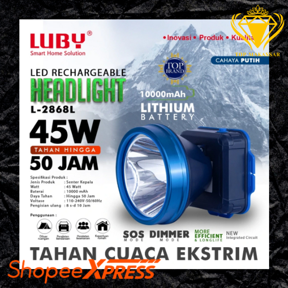 LUBY SENTER KEPALA 45W L-2868L