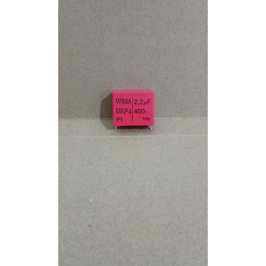 8636 kapasitor capacitor wima mkp4 2.2uf 2,2uf 2.2 2,2 uf 400v