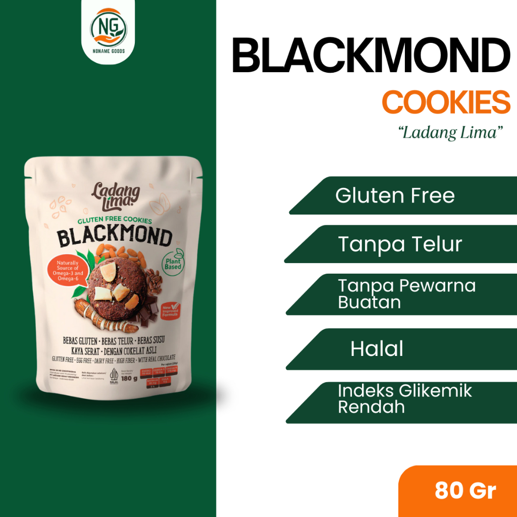 

LADANG LIMA BLACKMOND PUMPBERRY MINI COOKIES 80 GRAM MINI BITES GLUTEN FREE