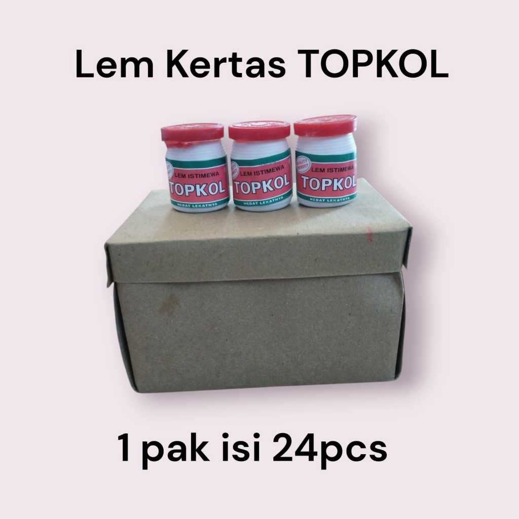 

Lem Topkol - Lem Kertas 1 Pak Original