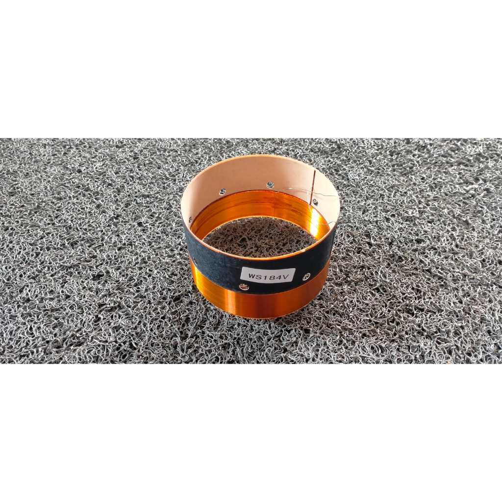 STX - SPK COMPONENT : VOICE COIL, SPUL SPEAKER 18" W S 184 V