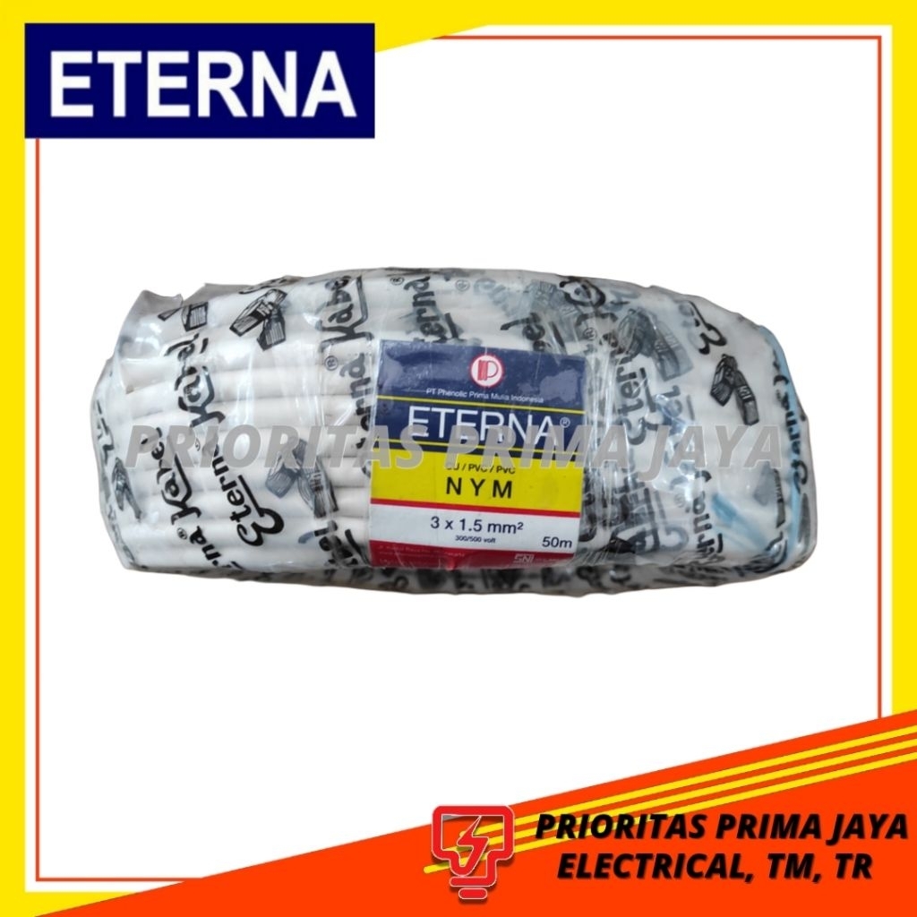 Kabel Eterna NYM 3 X 1,5MM @ 50M