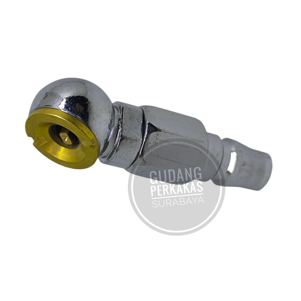 isian ban air chuck model keong coupler isian ban coupler chuck kepala pompa sepeda