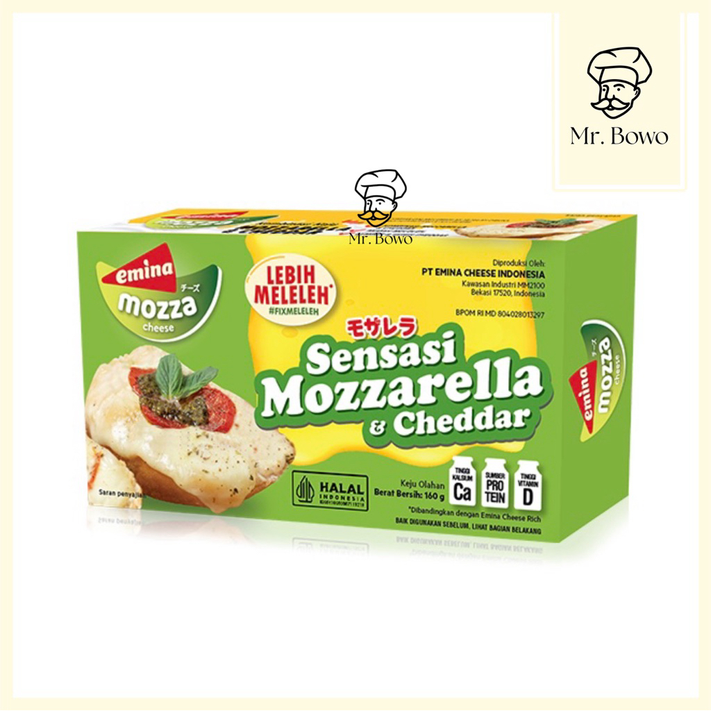 

Emina Mozzarella Cheddar Cheese (160g)