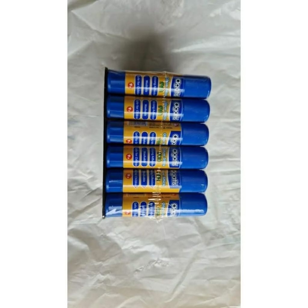

[1PAK / 30PCS] GLUE STICK 9 GR AGATIS / LEM STICK AGATIS 9GR NON TOXIC