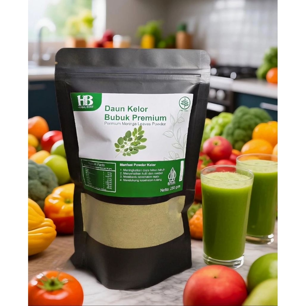 

Kelor Powder 100% Alami | Daun Kelor Bubuk Herbal | Superfood Untuk Kesehatan & Stamina dan kecantikan