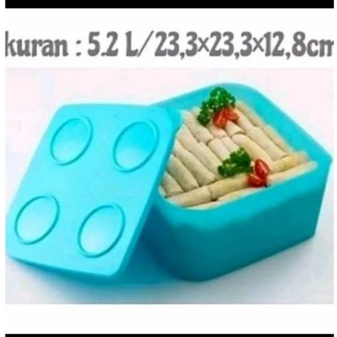 wadah frezer TUPPERWARE ecer 1pcs 5L wadah frezer jumbo uk 5L