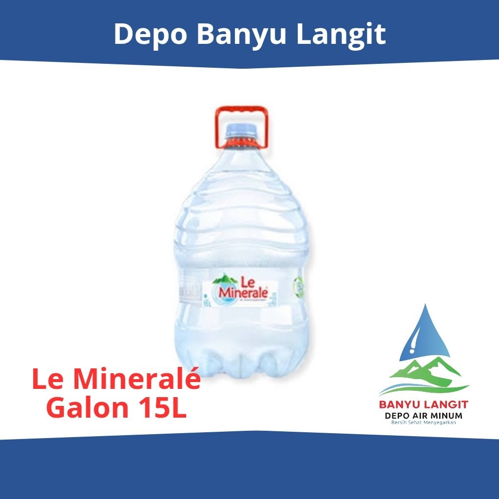 

Le Minerale Galon 15 Liter