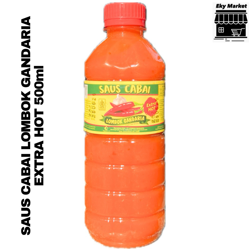 

SAUS SAOS CABAI LOMBOK GANDARIA EXTRA HOT 500ml