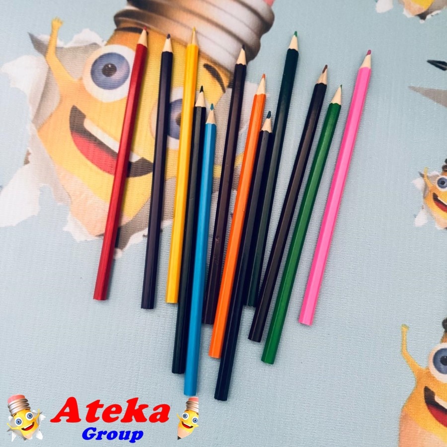 

[1 PCS] LABUBU PENSIL WARNA 12 WARNA CAPYBARA BABY THREE LUCU PENSIL
