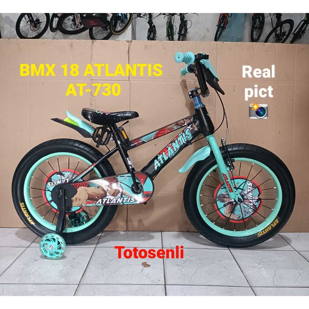 SEPEDA 18 INCH SEPEDA JUMBO 3.0 18 INCH SEPEDA ANAK LAKI LAKI ATLANTIS 730