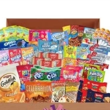 

30 Pcs SNACK & Minuman RANDOM MIX tidak request (Manis, Asin, Gurih, Pedas, Asam)