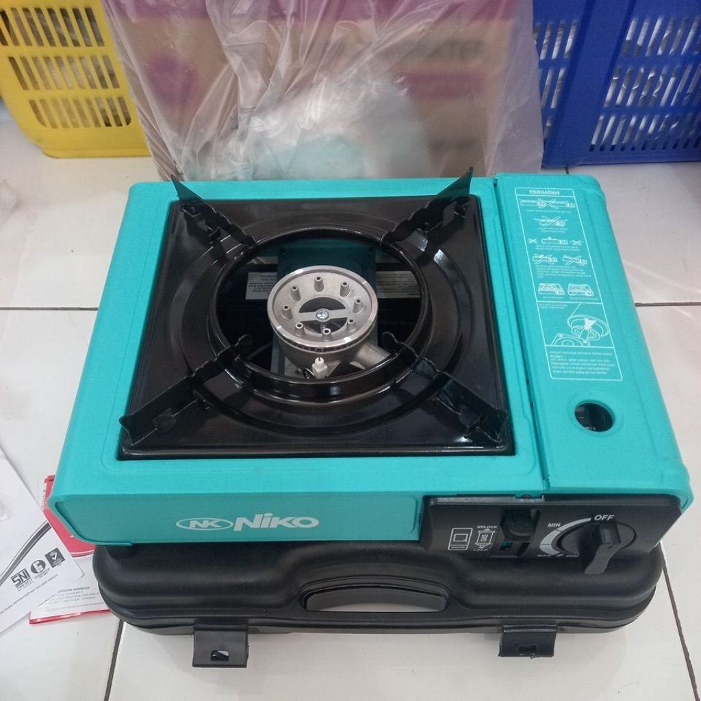 Kompor Portable Niko Kompor 2 Fungsi Tabung gas Portable