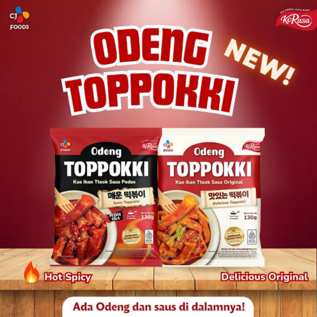 

Korasa Odeng Tokpokki / Kue Ikan Korea 130 gr