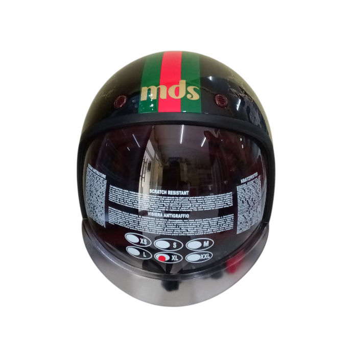 MDS MAGNUM - HELM HALF FACE MODEL BOGO ORIGINAL