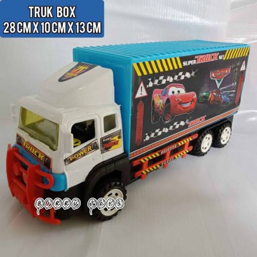 Mainan Anak Truk Box - Truk Kontainer Ukuran Sedang