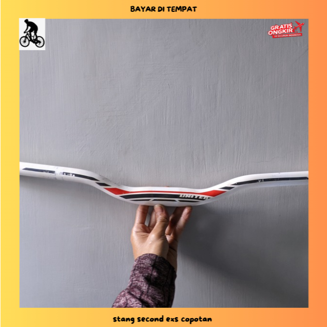 stang/handlebar sepeda mtb alloy exs copotan