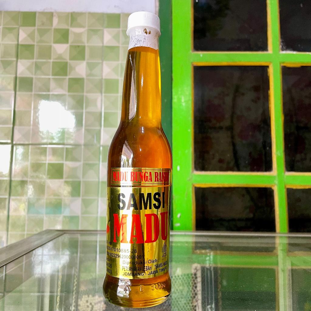 

300 ml Madu Randu SAMSI Asli - Bahan Alami Original PIRT Halal Botol Kaca