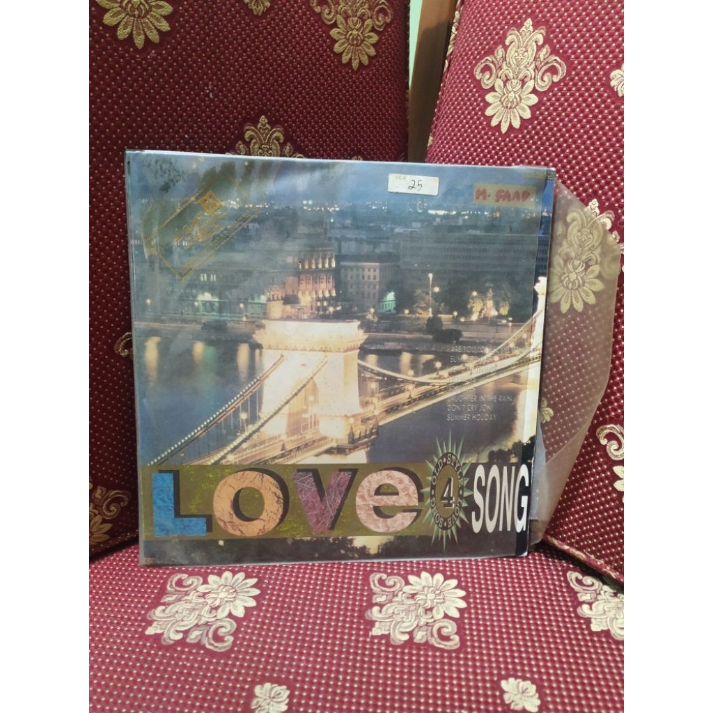 laser disc love song 4 lagu barat