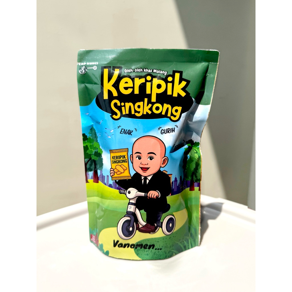 

[PELUNASAN]KERIPIK SINGKONG VANOMEN OLEH-OLEH KHAS MALANG