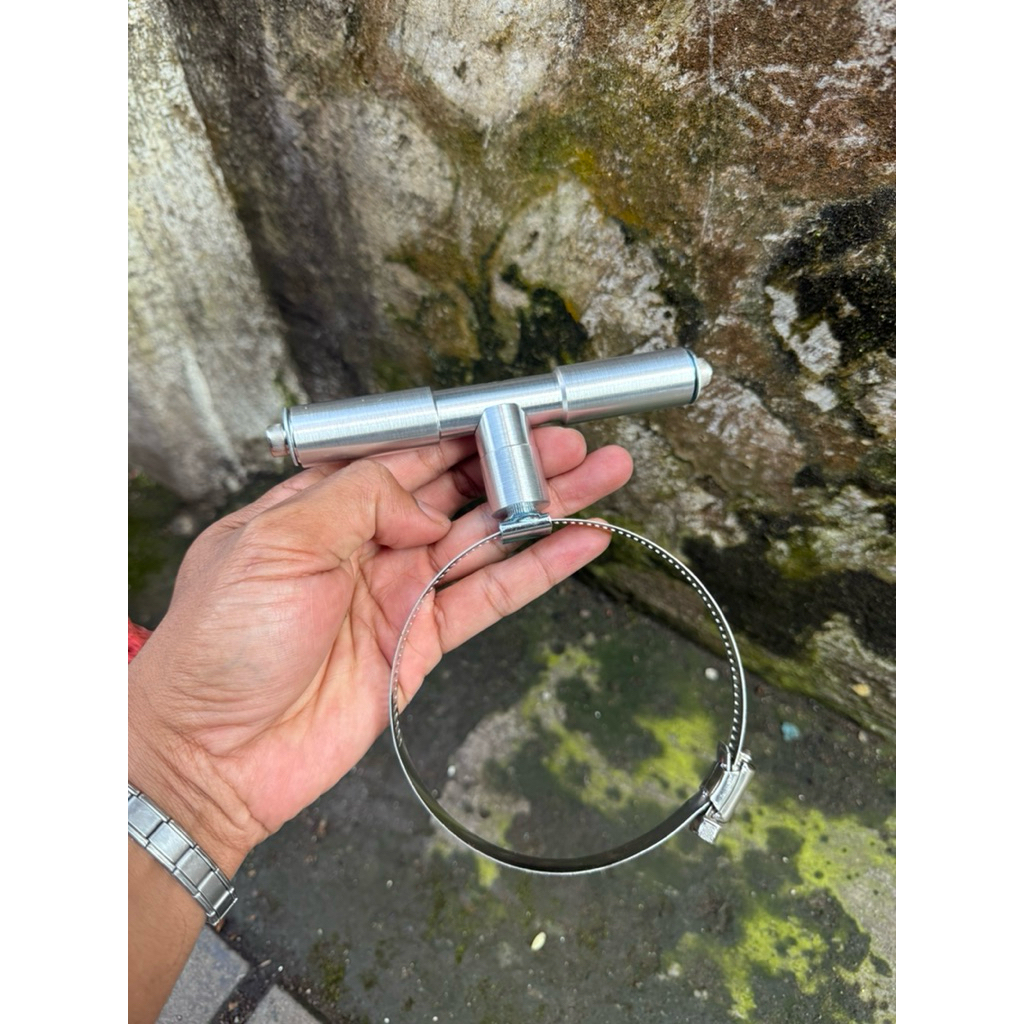 bracket radiator oil cooler mx king duralium