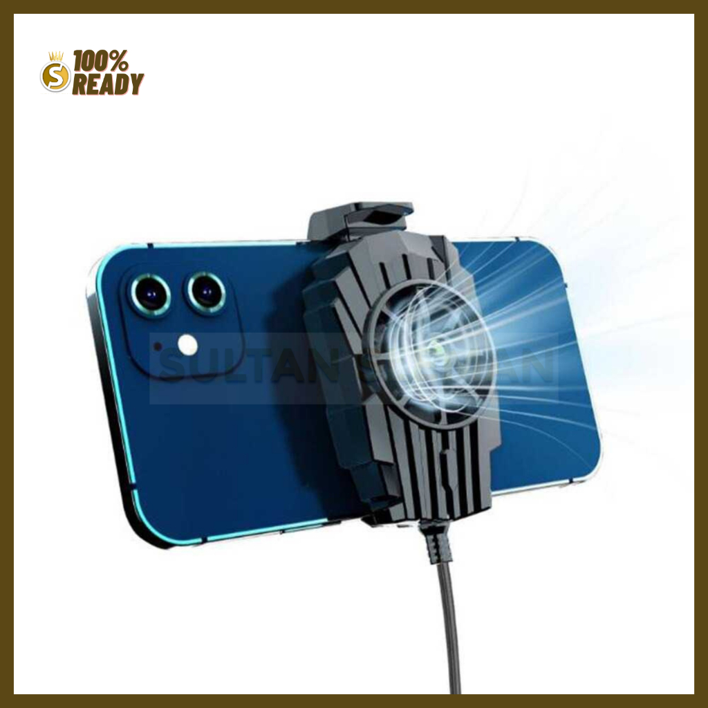 Kipas Hp Pendingin / Funcooler Fan Cooler Hp Gaming / Kipas Pendingin Handphone / Game Cooler hp