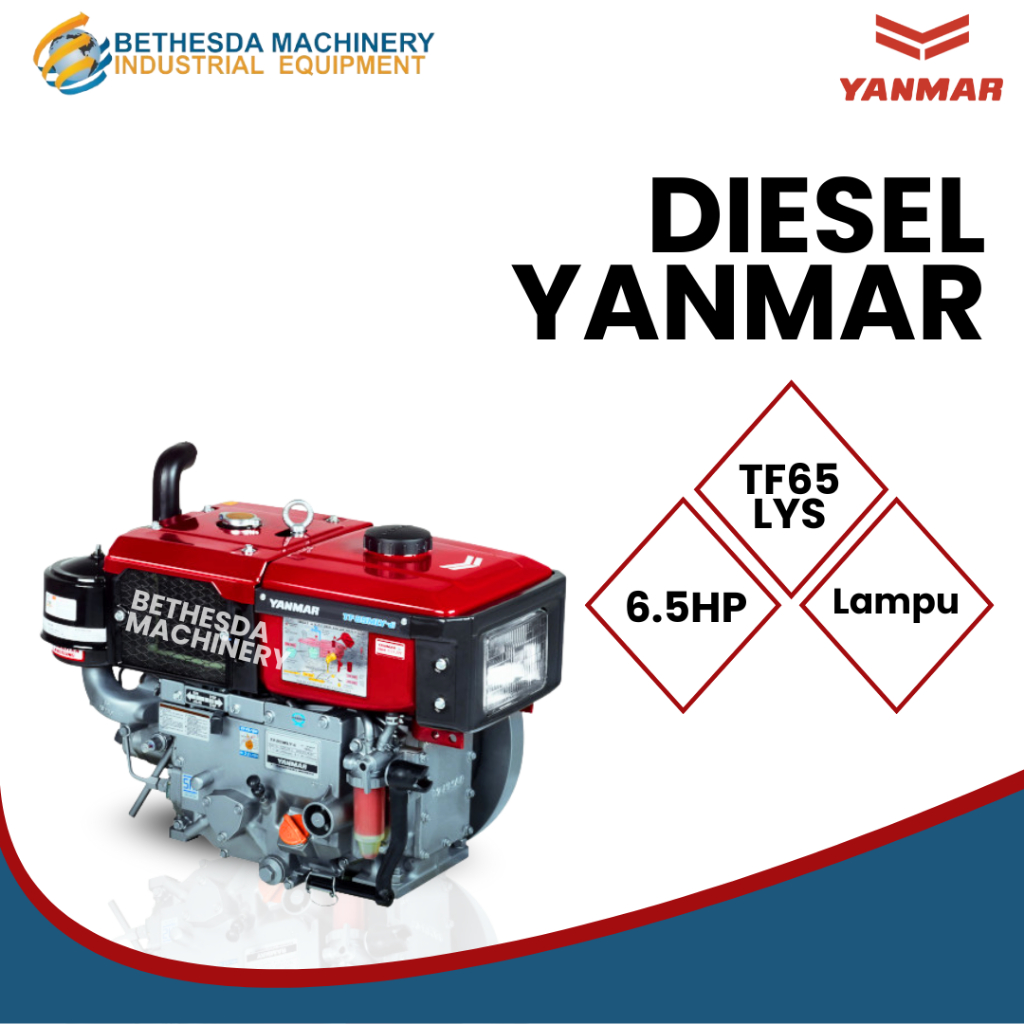 Diesel Yanmar TF65LYS Radiator Lampu Diesel YANMAR 6.5 hp