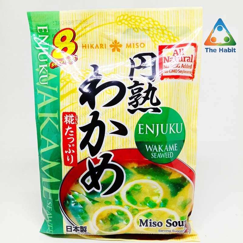 

(The Habit) Hikari Miso HIKARI ENJUKU MISO SOUP WAKAME 156 G
