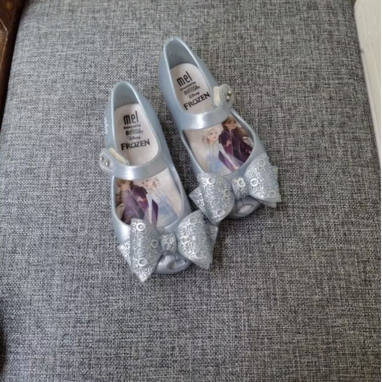 Preloved sandal flat shoes mini melissa ori