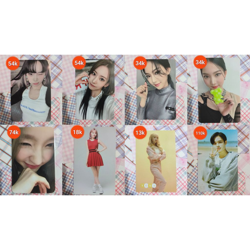 Official Photocard PC Kim Chaewon Miyawaki Sakura Irene LE SSERAFIM Red Velvet Isa STAYC Antifragile