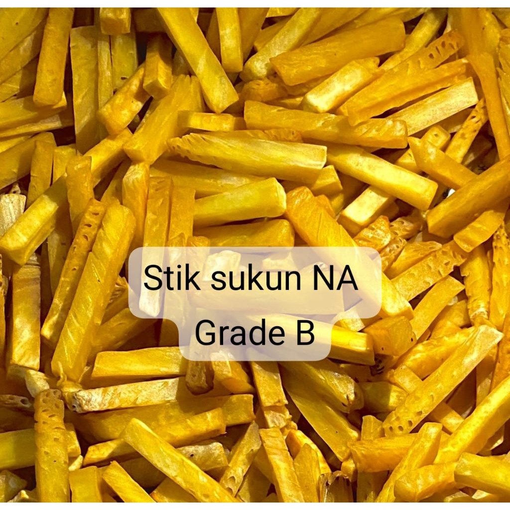 

Stick Sukun Mentega Grade Mix A/B 500g Camilan Asin Gurih