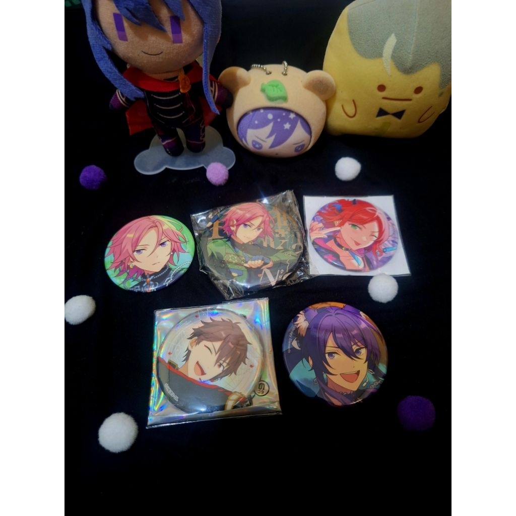Ensemble Stars: Badge - Kohaku, Yuuta, Chiaki, dan Souma