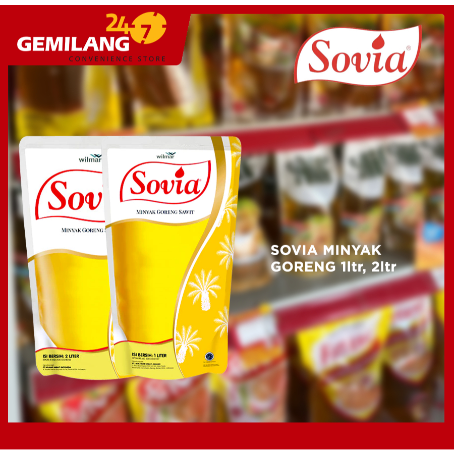 

SOVIA MINYAK GORENG 1ltr, 2ltr