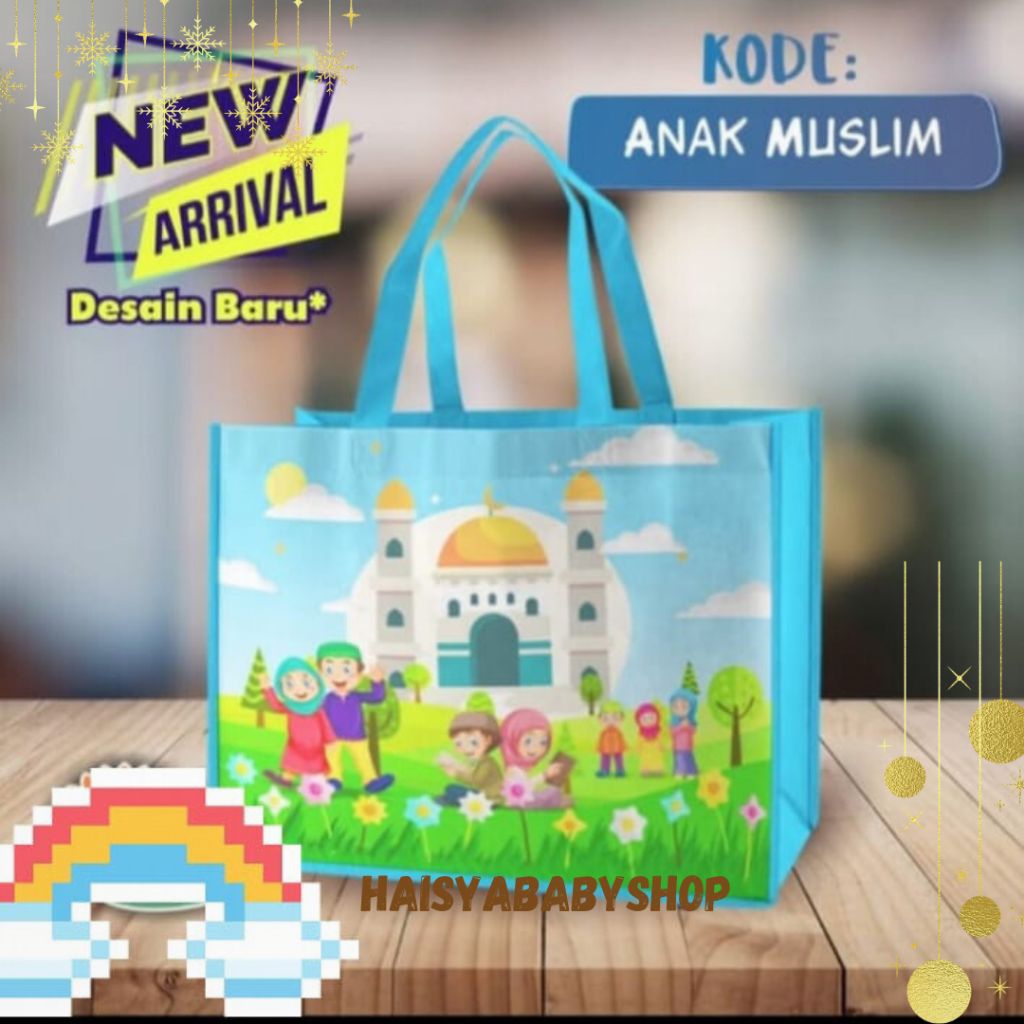

T153 TAS GOODIE BAG HAMPERS TAS SOUVENIR TAS ULANG TAHUN haisyababyshop