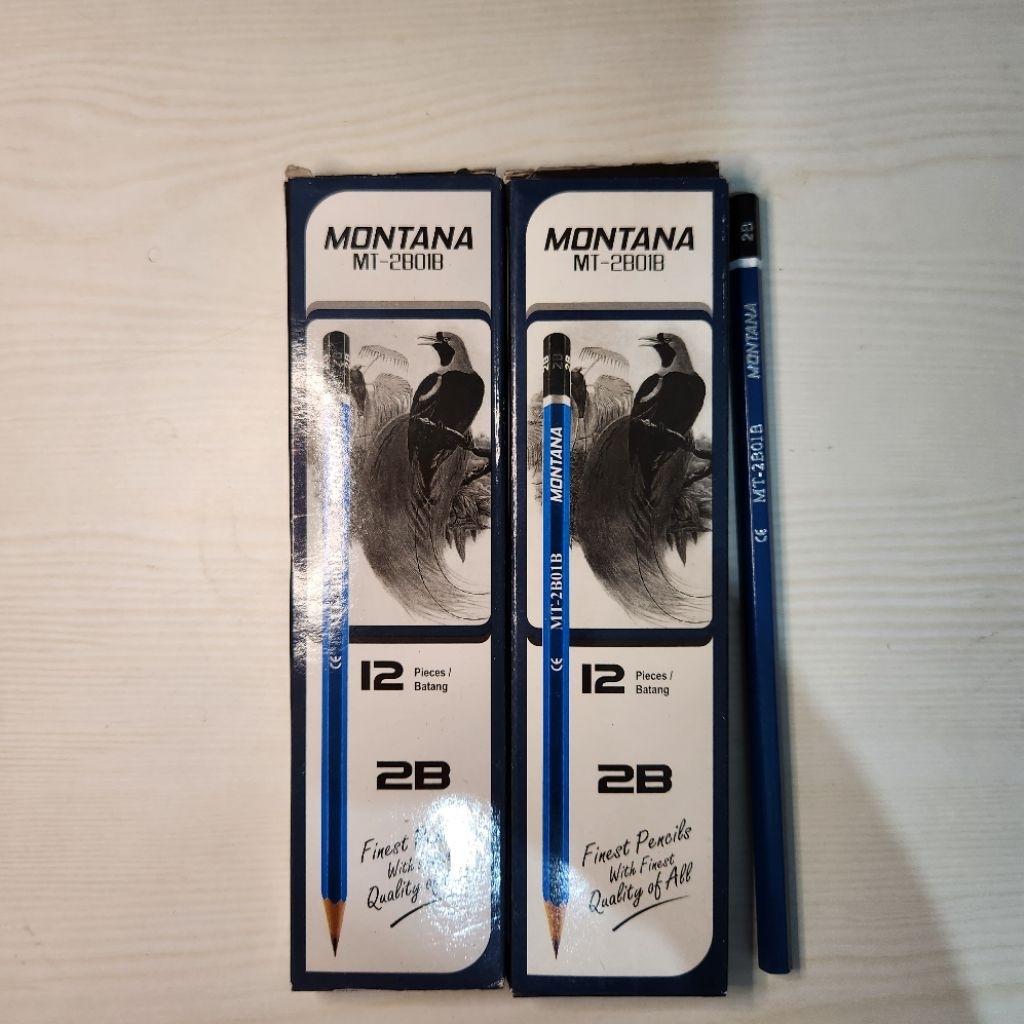 

Pensil 2B Montana MT-2B01B 1 Lusin