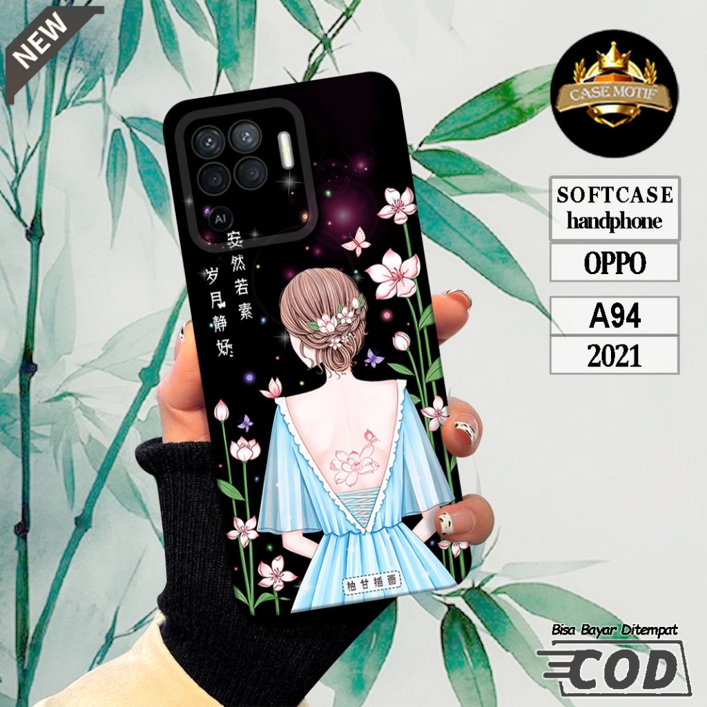 Case OPPO A94 Casing OPPO A94 4G Terbaru 2021 Aksesoris Softcase Casing Silikon Case Hp Murah