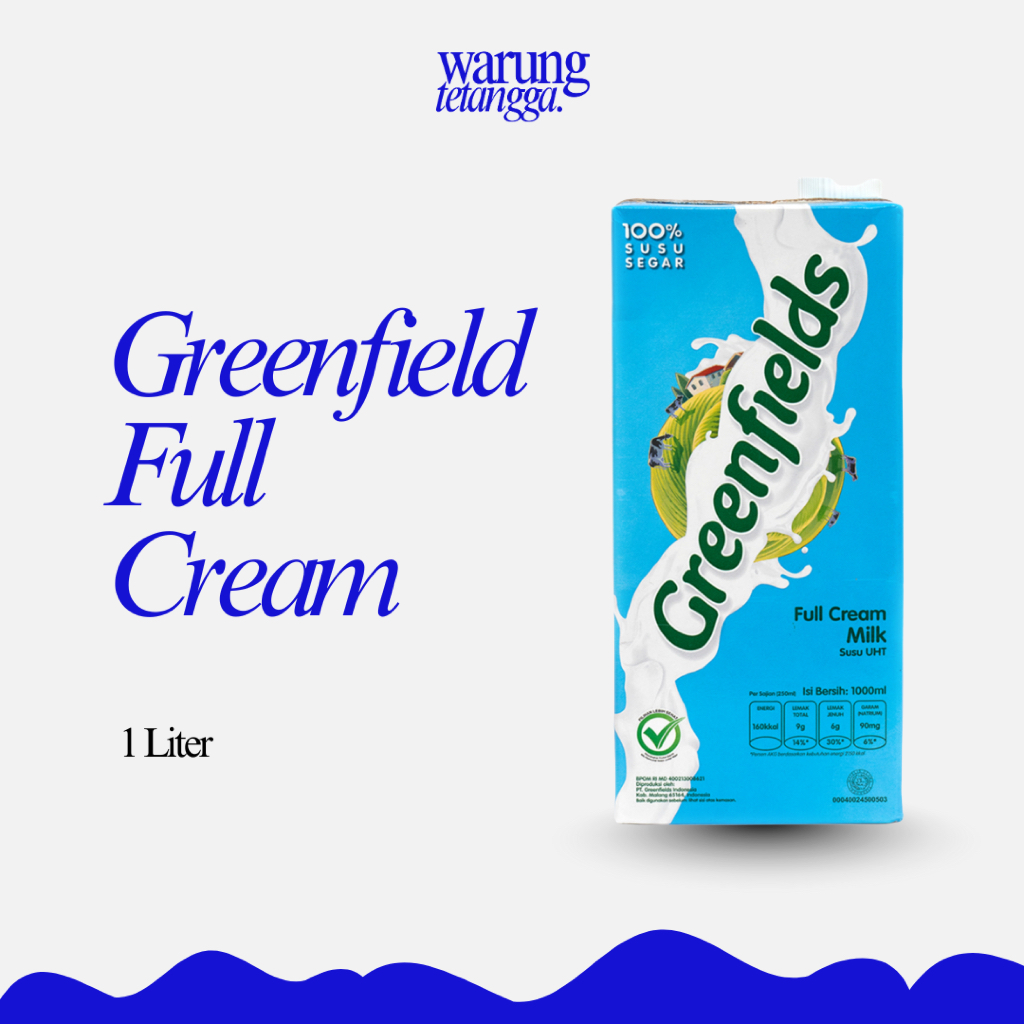 

GREENFIELD FULL CREAM 1 LITER