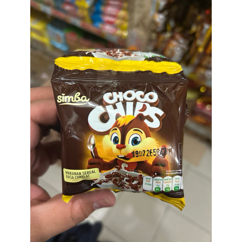 

Simba Choco chips 6gram renteng
