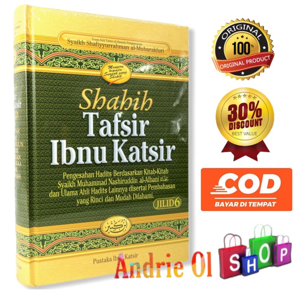 Terjemah Shahih Tafsir Ibnu Katsir Jilid 6 | Pustaka Ibnu Katsir
