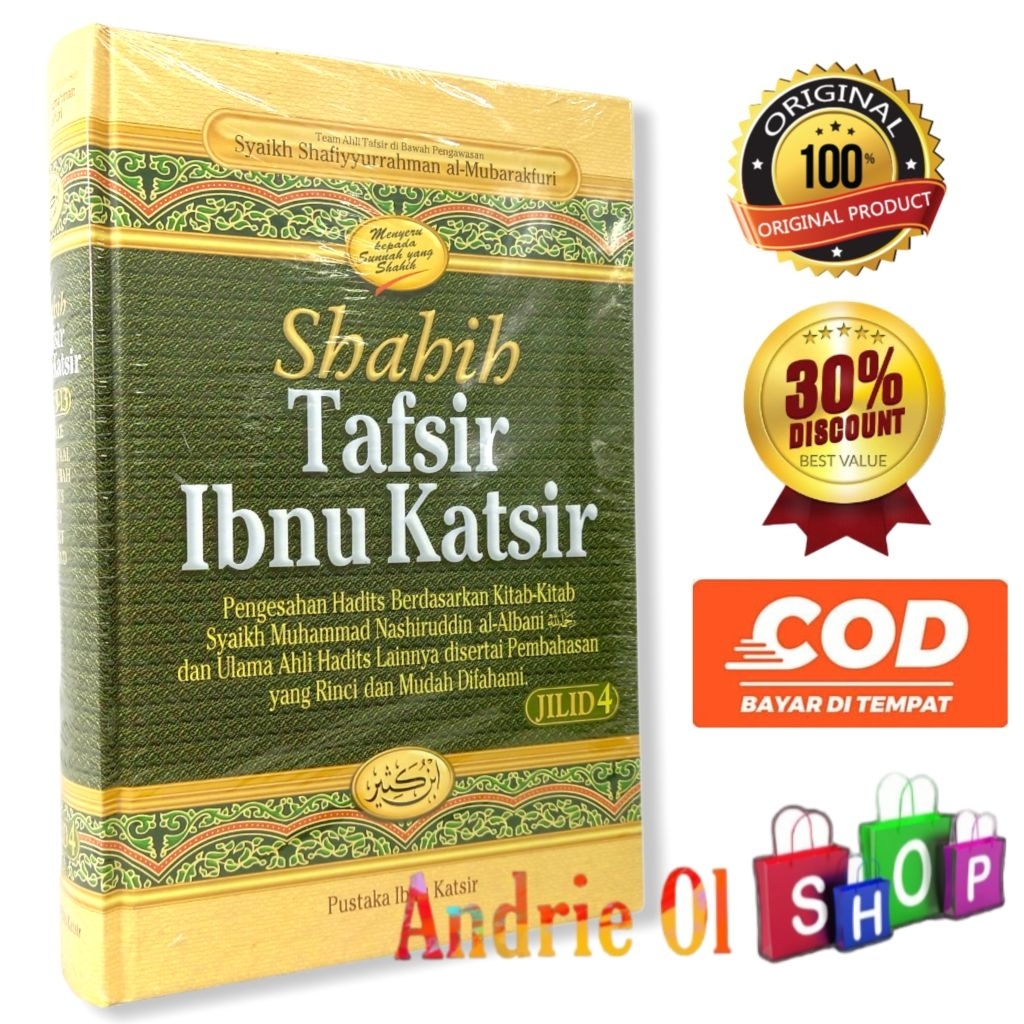 Terjemah Shahih Tafsir Ibnu Katsir Jilid 4 | Pustaka Ibnu Katsir