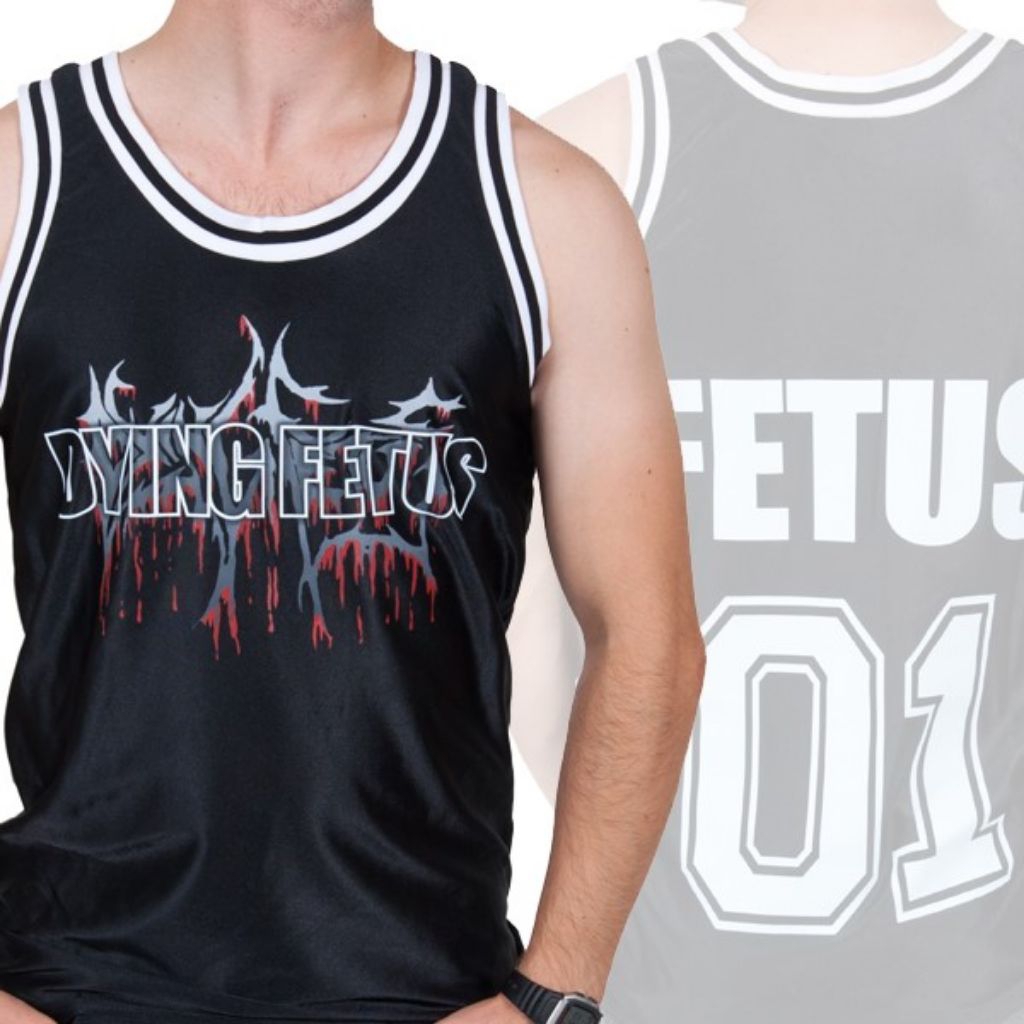 [official] Dying Fetus - Mens Logo Basketball Jersey