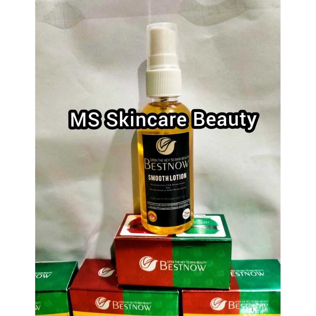 Toner Smooth Lotion wajah bestnow 60ml Original