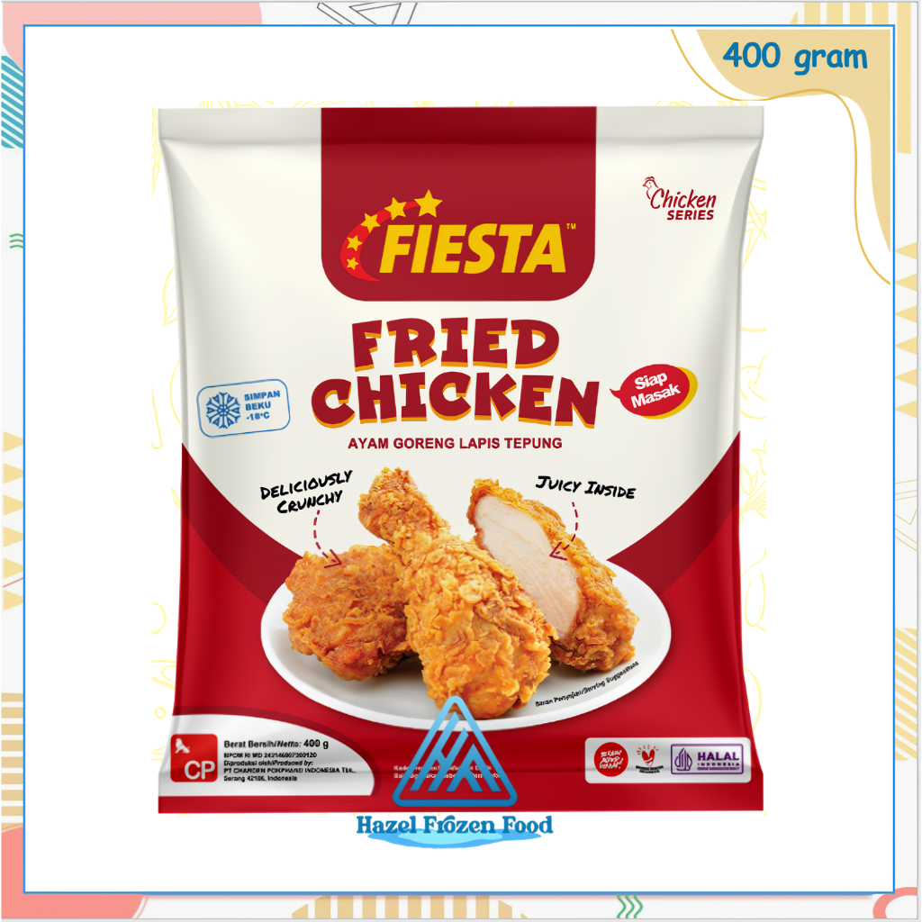 

Fiesta Fried Chicken 400 g Frozen Food Karawang